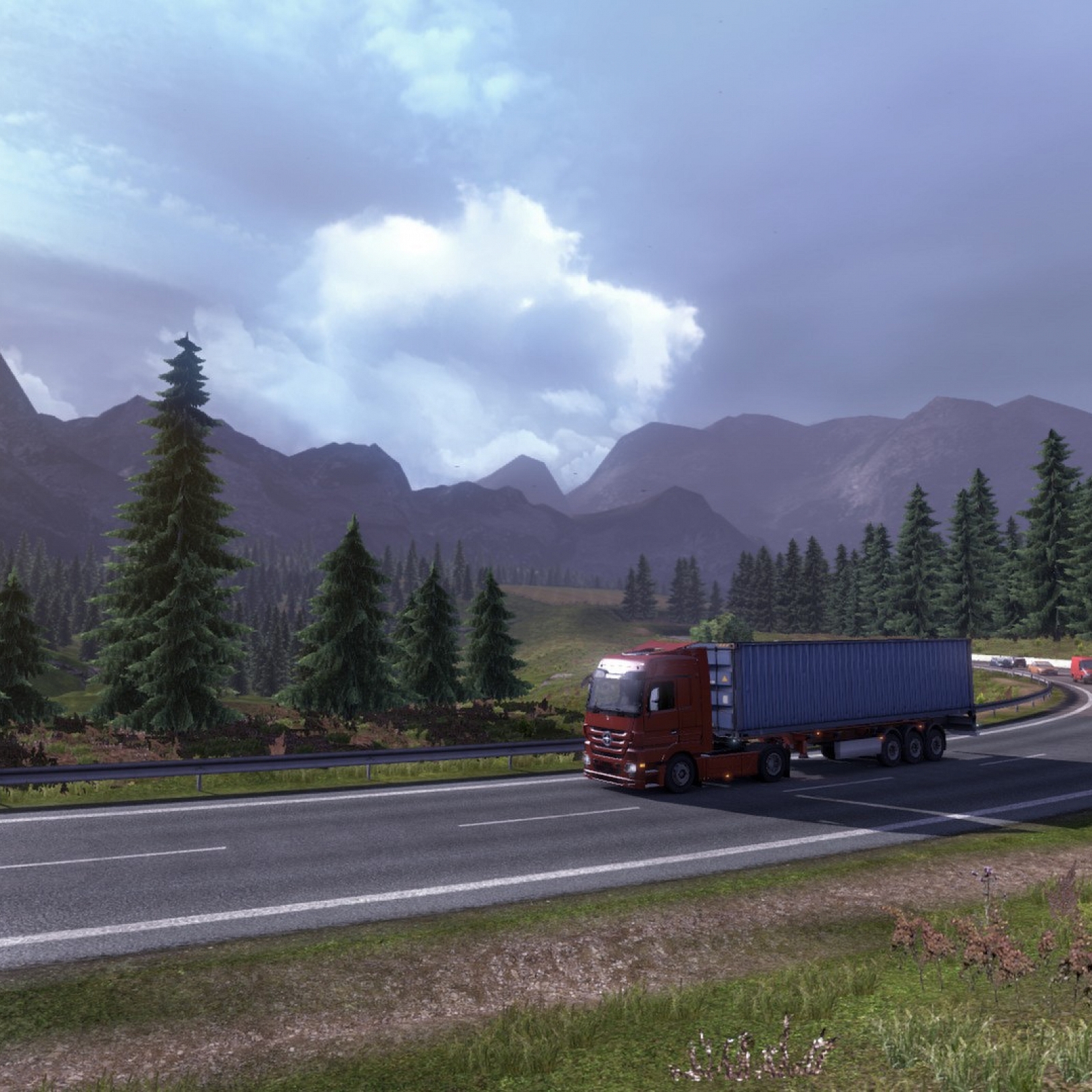 Truck driving simulator стим фото 34